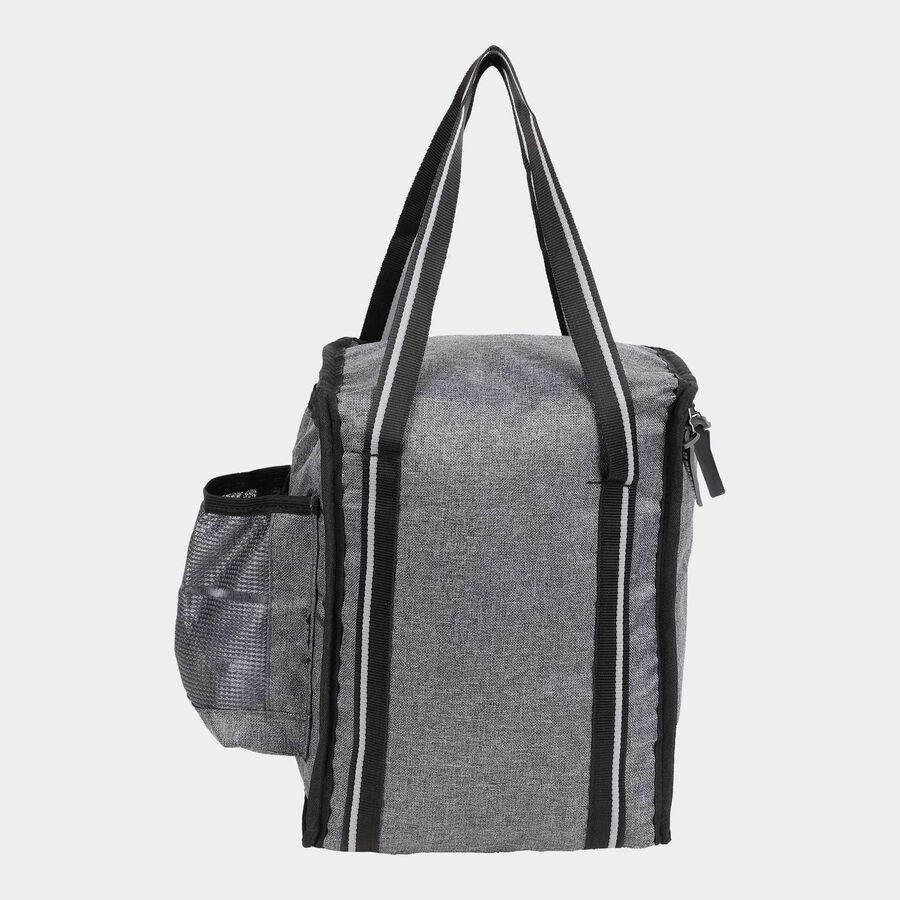 Dark Grey Polyester Lunch Bag, , large image number null