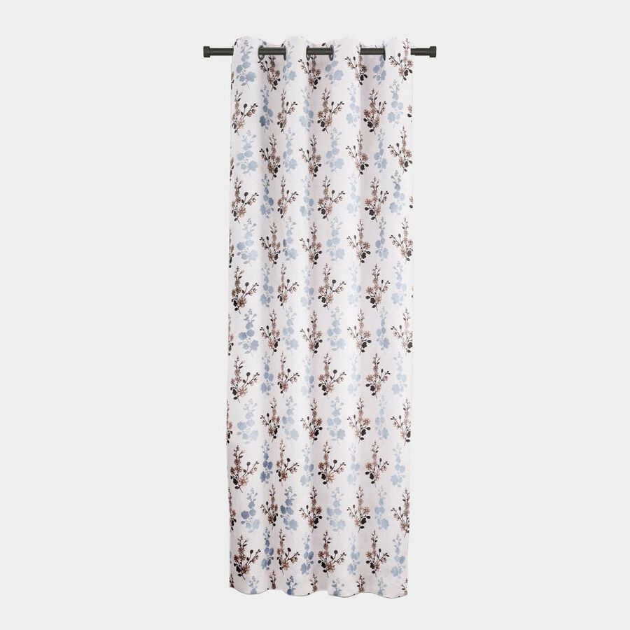 7ft. Brown Microfiber Door Curtain, , large image number null