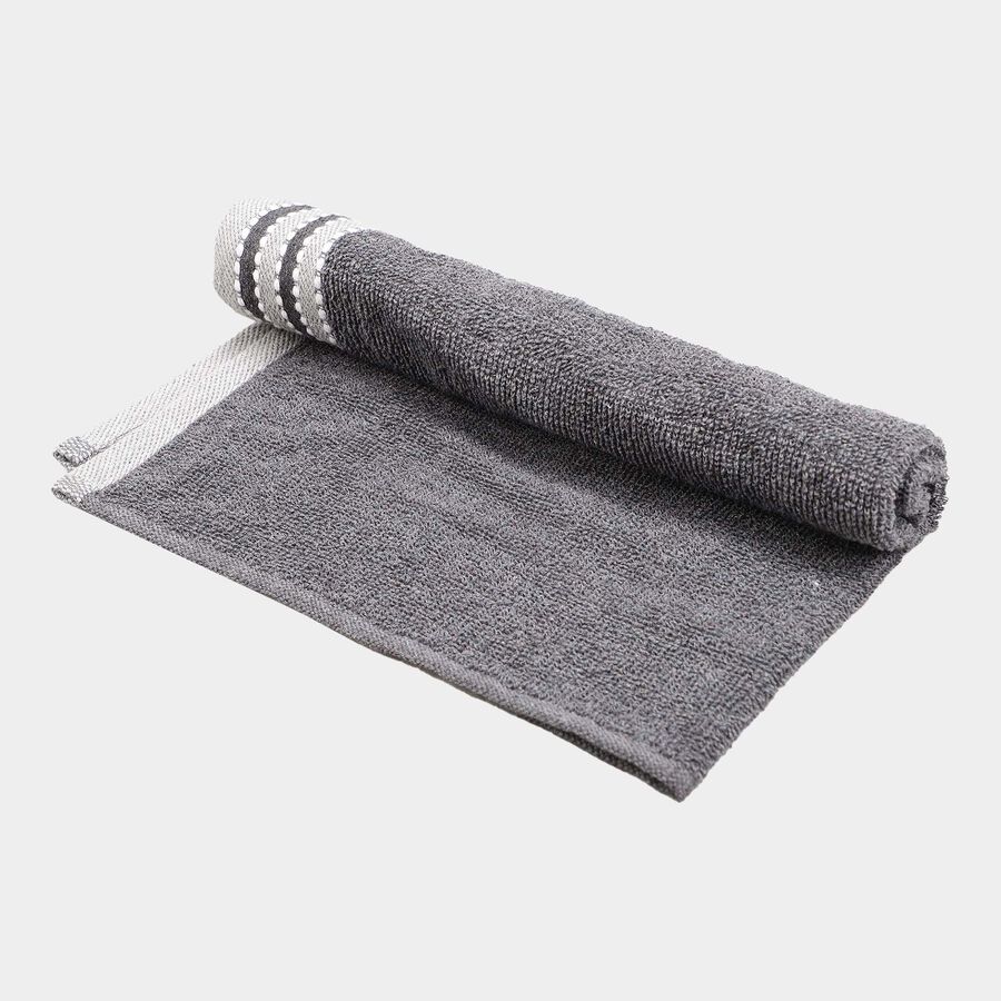 400 GSM Grey Microfiber Hand Towel, , large image number null
