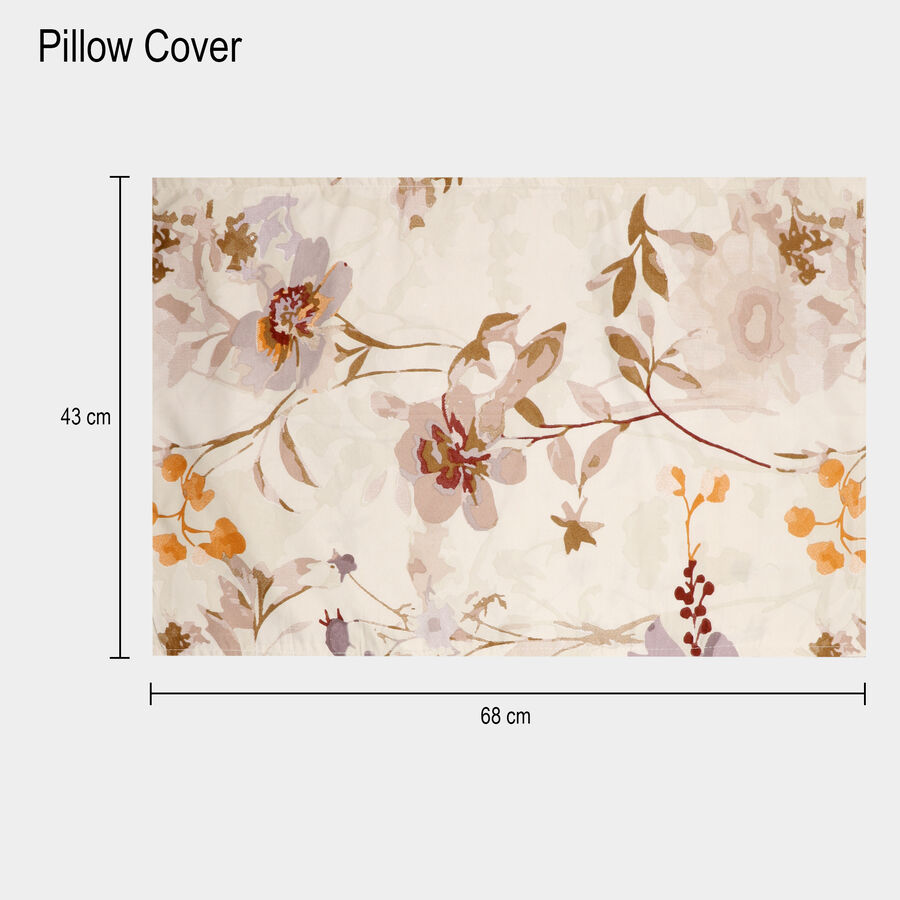 120 GSM White Polyester Double Bedsheet, , large image number null