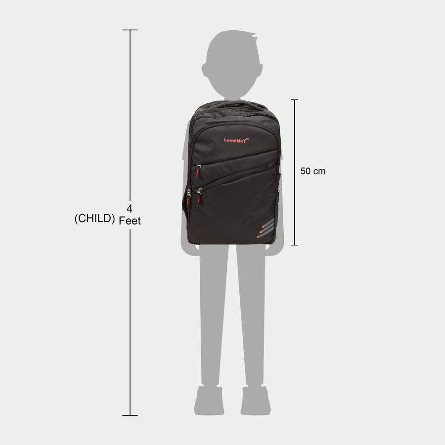 Black Backpack, 60 L (Approx), , large image number null