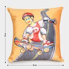 Yellow Microfiber Cushion, , small image number null