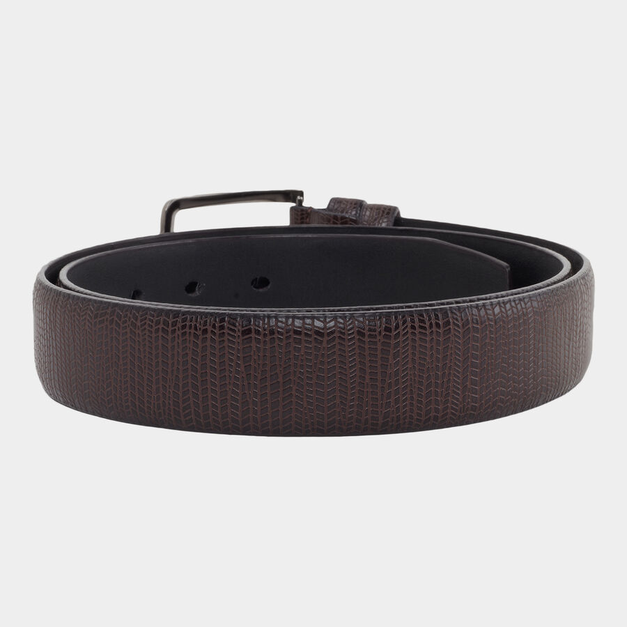 Men Formal Brown Belt (36 in.), , large image number null