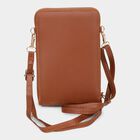 Women's 3 Compartment Polyurethane Sling Bag, , small image number null