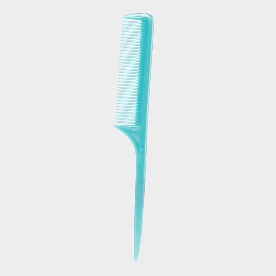 Plastic Hair Comb, Set of 6 - Colour/Design May Vary, , large image number null