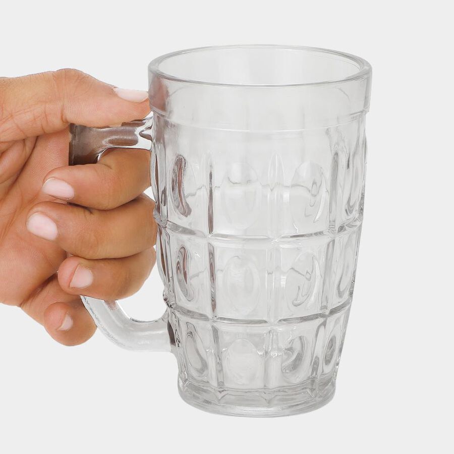330ml Glass Beer Mug, , large