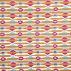Multicolor Geometric Printed Single Bedsheet, , small
