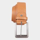 Men's Tan Polyurethane Casual Belt, , small image number null