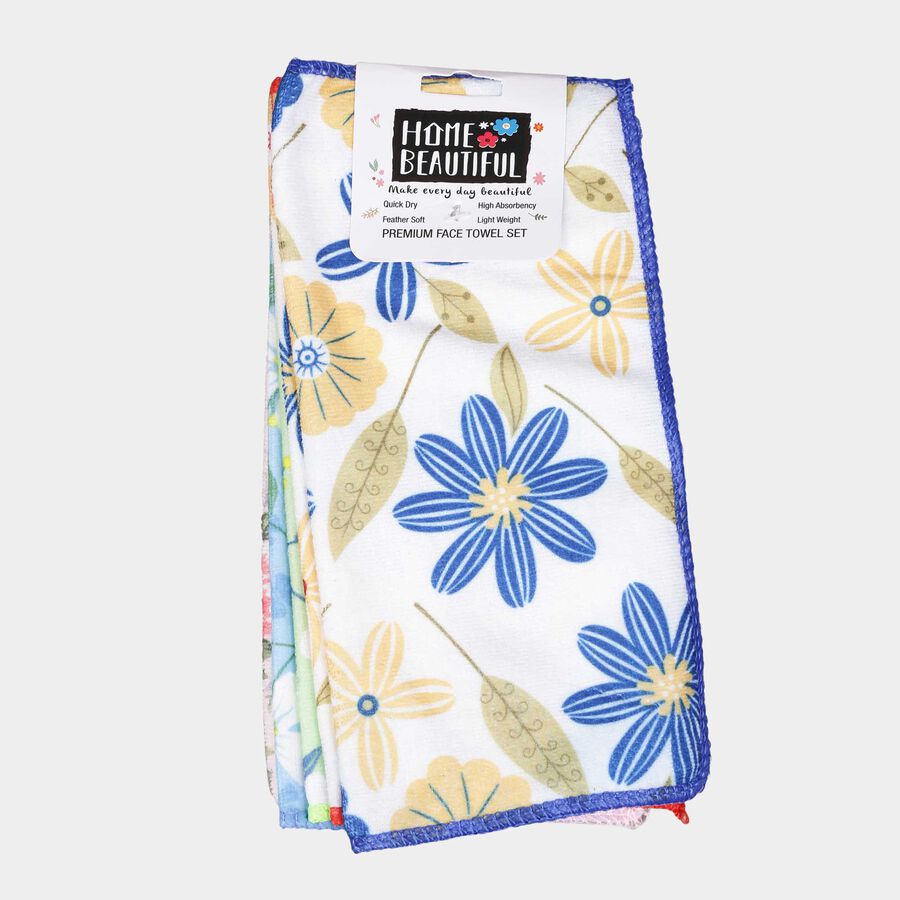 170 GSM Multicolour Cotton Blend Face Towel, , large image number null