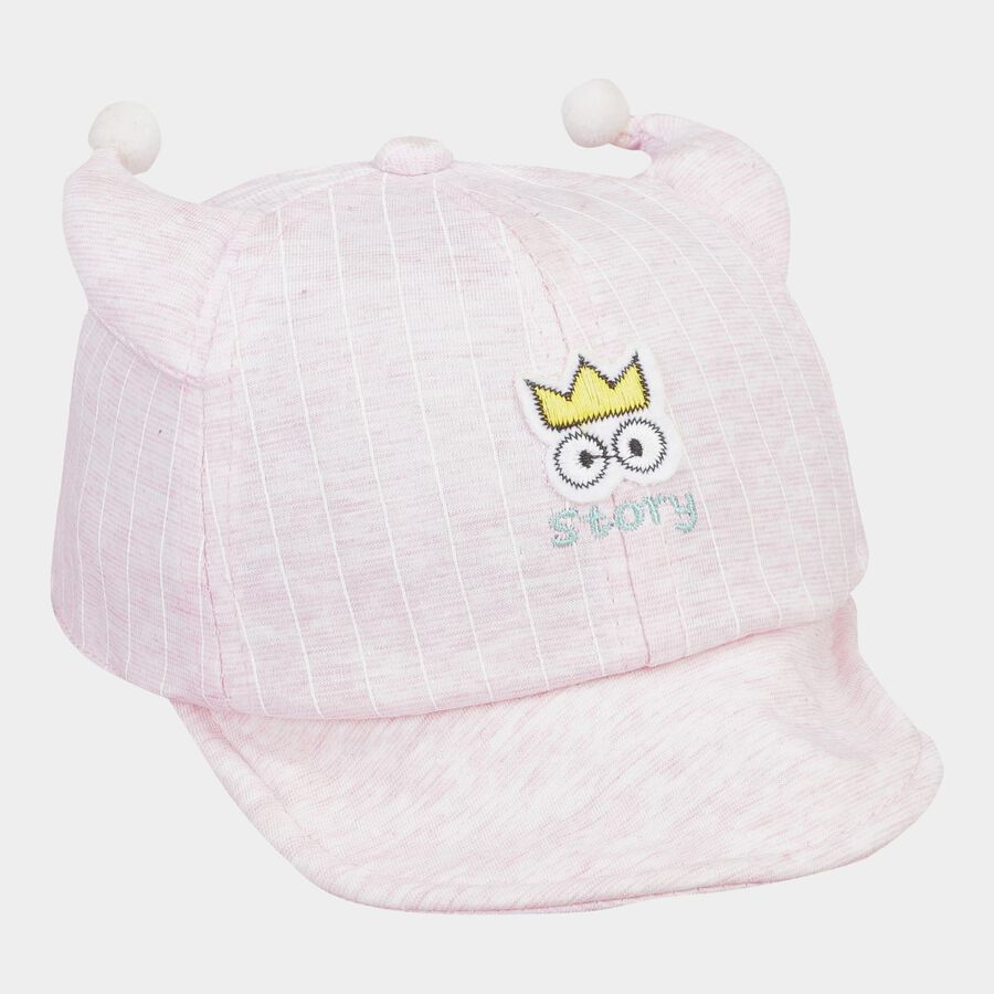 Kids' Pink Fabric Cap, , large image number null