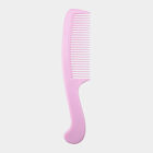 Plastic Hair Comb, Set of 6 - Colour/Design May Vary, , small image number null