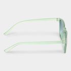 Kid's Plastic Clear Glass Round Sunglasses, , small image number null