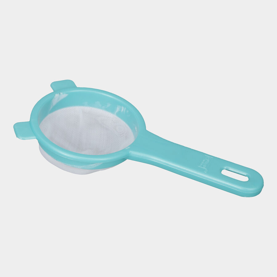 Plastic Tea Strainer - Colour/Design May Vary, , large image number null