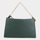 Women's Green Polyurethane Sling Bag, , small image number null