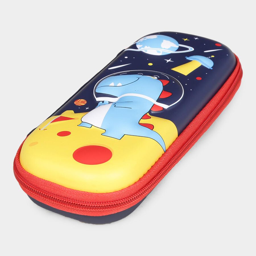 Kid's Dinosaur Zipper Pencil Pouch, , large