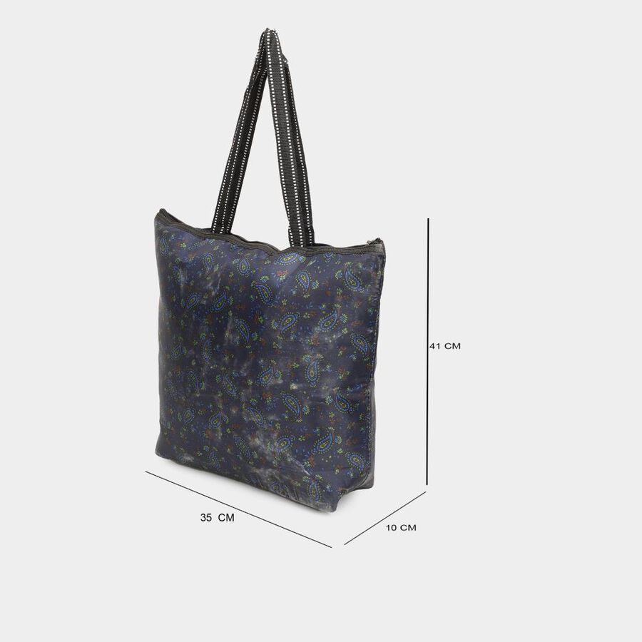 Women's Blue Fabric-Polyester Tote Bag, , large image number null