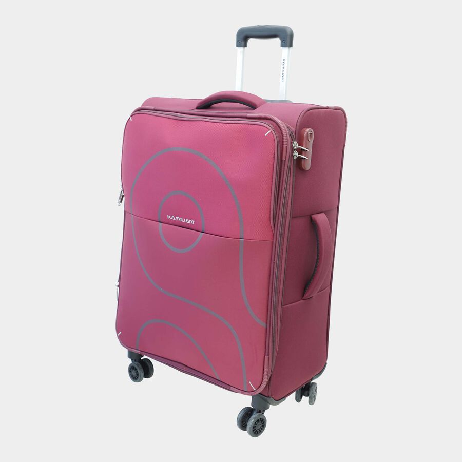 8-Wheel Polyester Soft Case Trolley, Medium, , large image number null