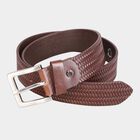 Men's Polyurethane Casual Belt, Size 32, Textured, , small image number null