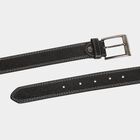 Men's Black Polyurethane Casual Belt, , small image number null