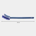 Plastic Bathroom Wiper With Handle And Toilet Brush - Set of 2, , small image number null