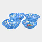 Blue Plastic Basket, Set of 4, , small image number null