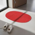 Maroon Polyester Door Mat, , small image number null