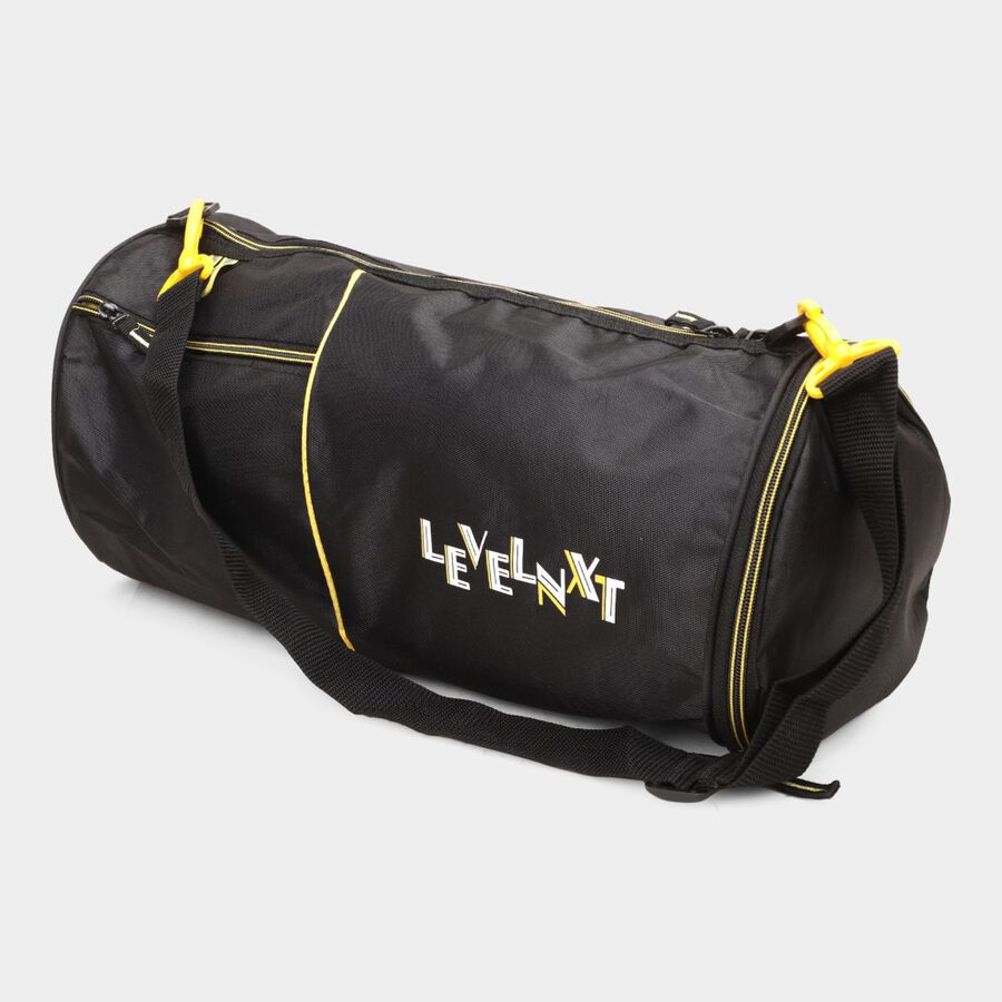 Black Polyester Duffle Bag, , large image number null