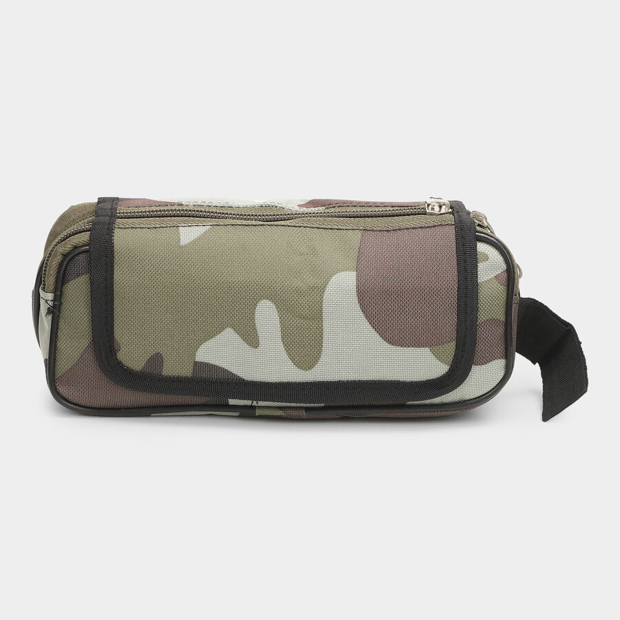 Beige Fabric Pouch, , large image number null