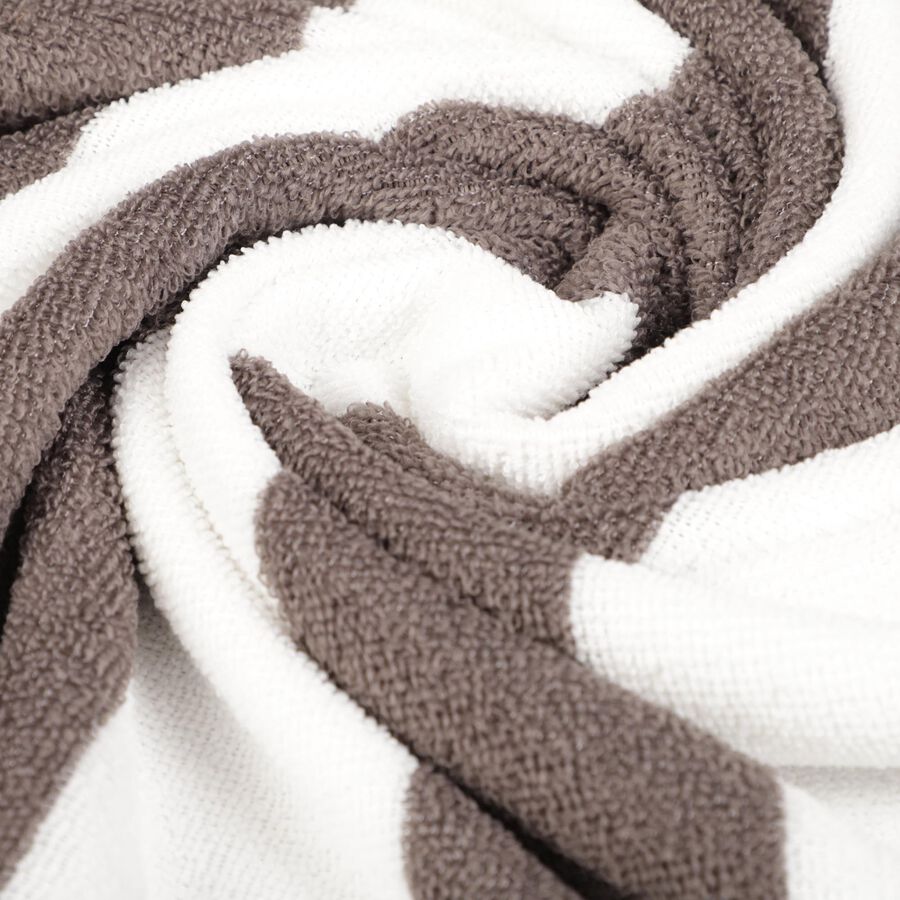 180 GSM Grey Cotton Blend Bath Towel, , large image number null