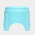 Blue Plastic Bath Stool, , small