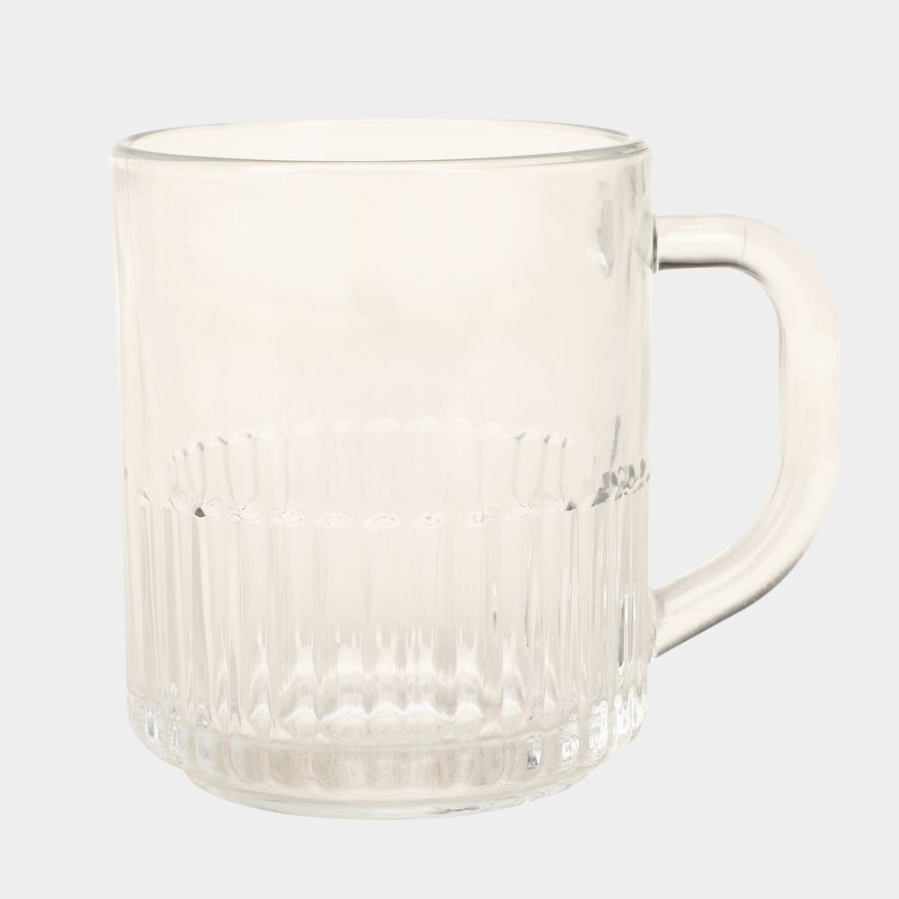 Home Finery                         250 ml Glass Mug