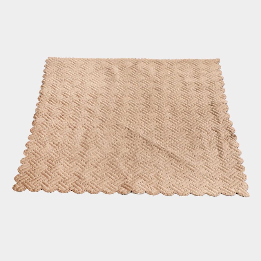 Brown Microfiber Sofa Cover, , large image number null