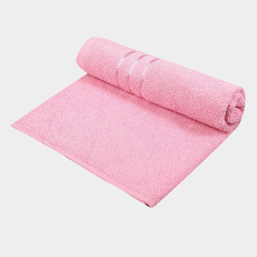 350 GSM Pink Cotton Bath Towel, , large image number null