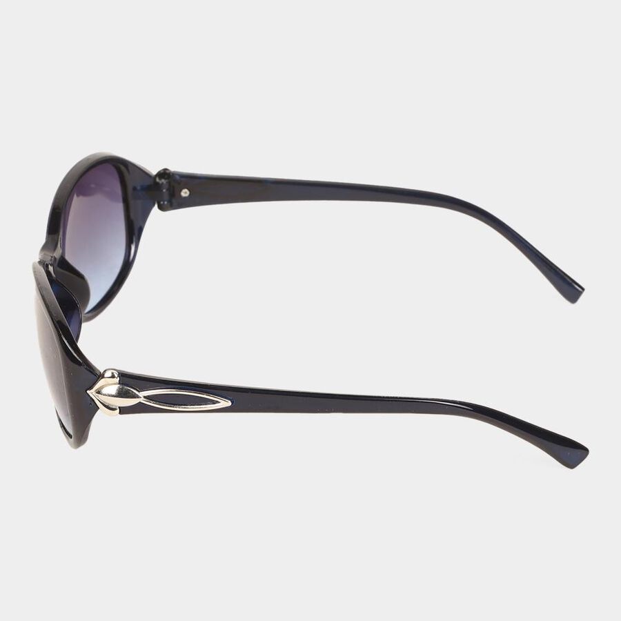 Women's Plastic Gradient Round Sunglasses, , large image number null