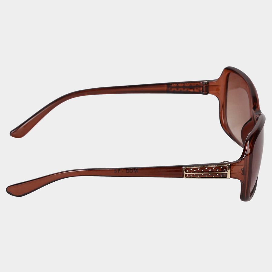 Women's Plastic Gradient Oval Sunglasses, , large image number null