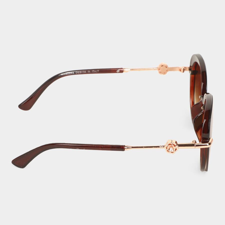 Women's Metal Gradient Wayfarer Sunglasses, , large image number null