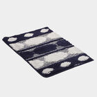 Anti-Skid Blue Polyester Door Mat, , small image number null