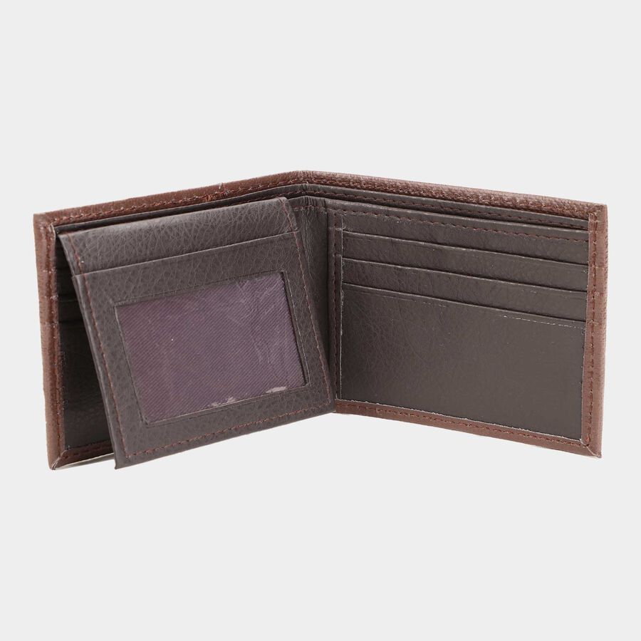 Men's Bi Fold Wallet, Polyurethane, , large image number null