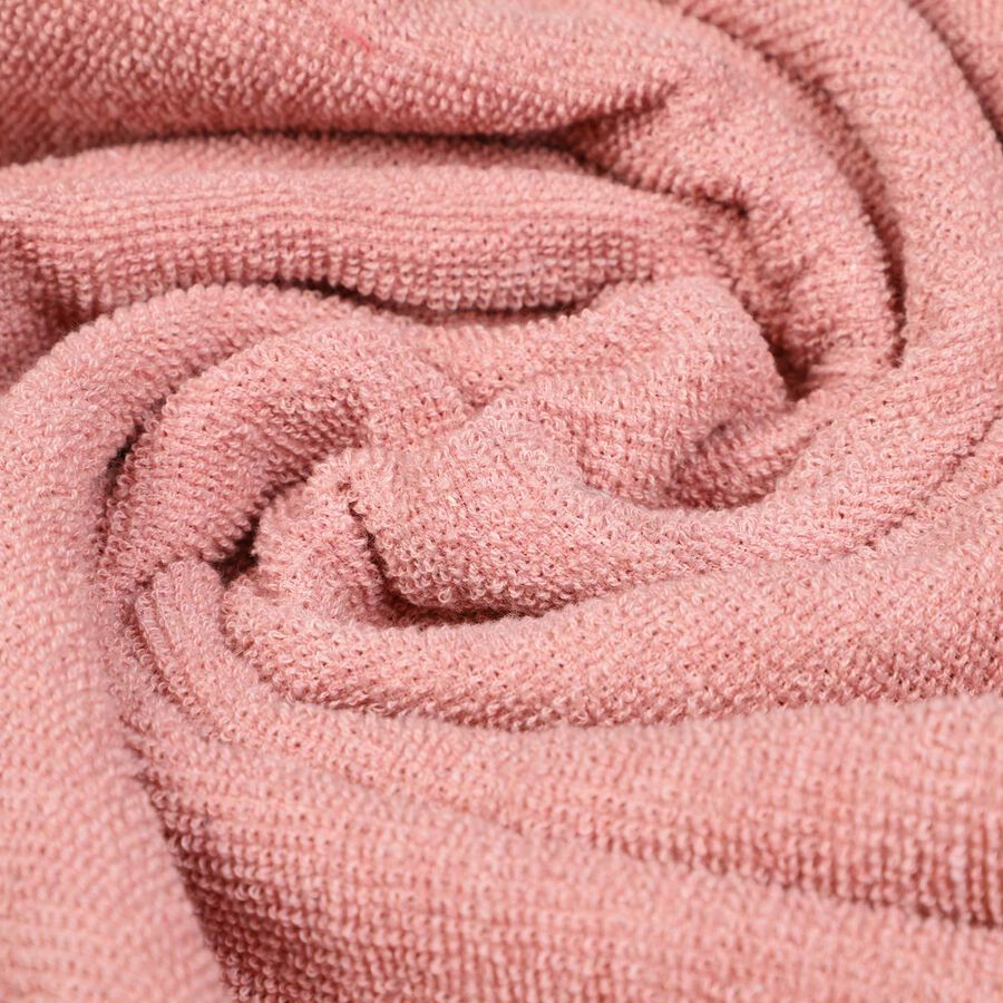 400 GSM Pink Cotton Blend Bath Towel, , large image number null