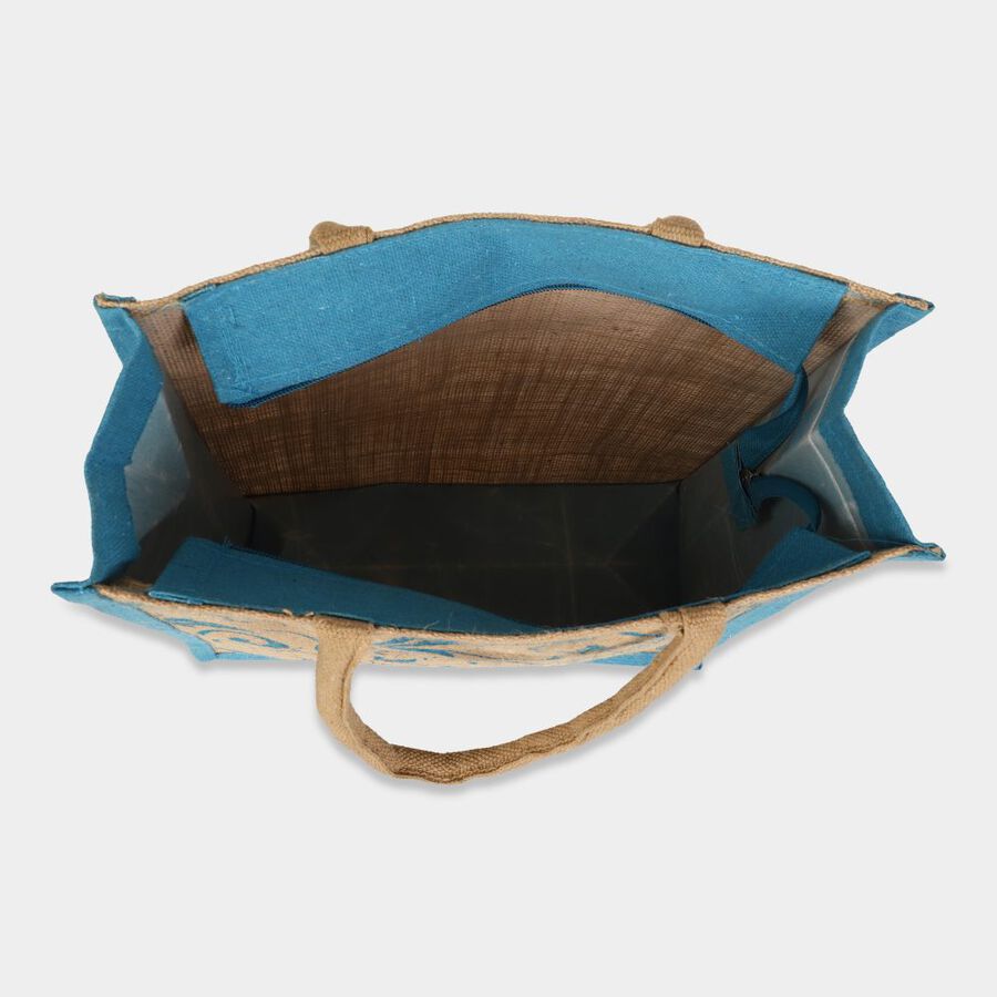 Blue Jute Bag, , large image number null