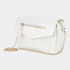 Women's Polyurethane Envelope/Zipper Sling Bag, , small image number null