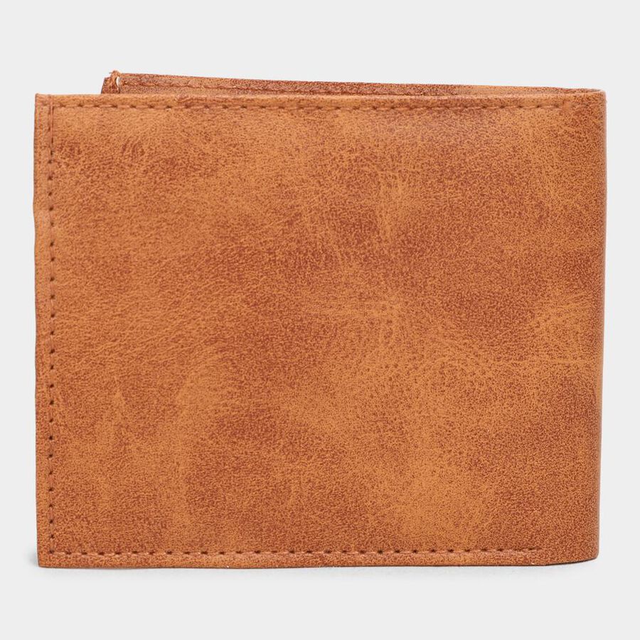 Men's Tan Polyurethane Wallet, , large image number null