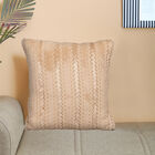 Beige Textured Cushion, , small
