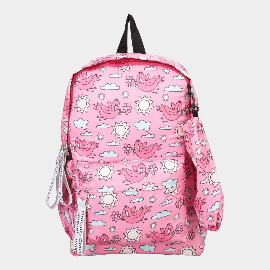 Women's Printed Fabric Backpack