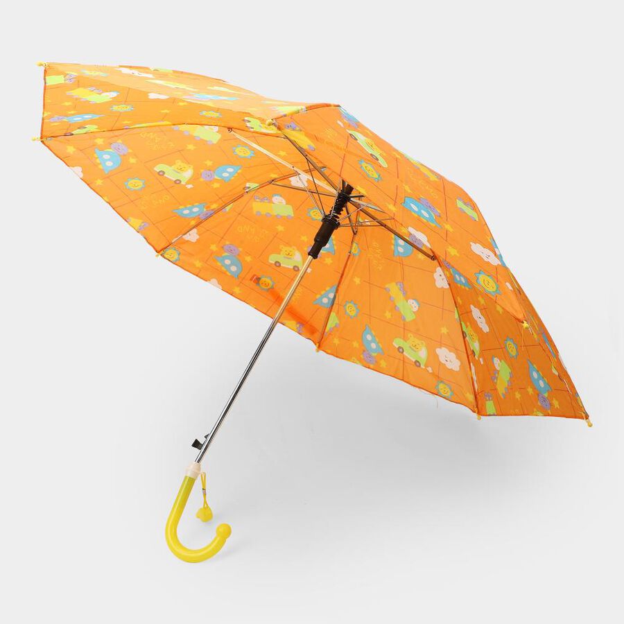 Orange Polyester Umbrella, , large