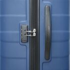 4-Wheel Dark Blue PVC Matee Hard Case Trolley, Large, , small image number null