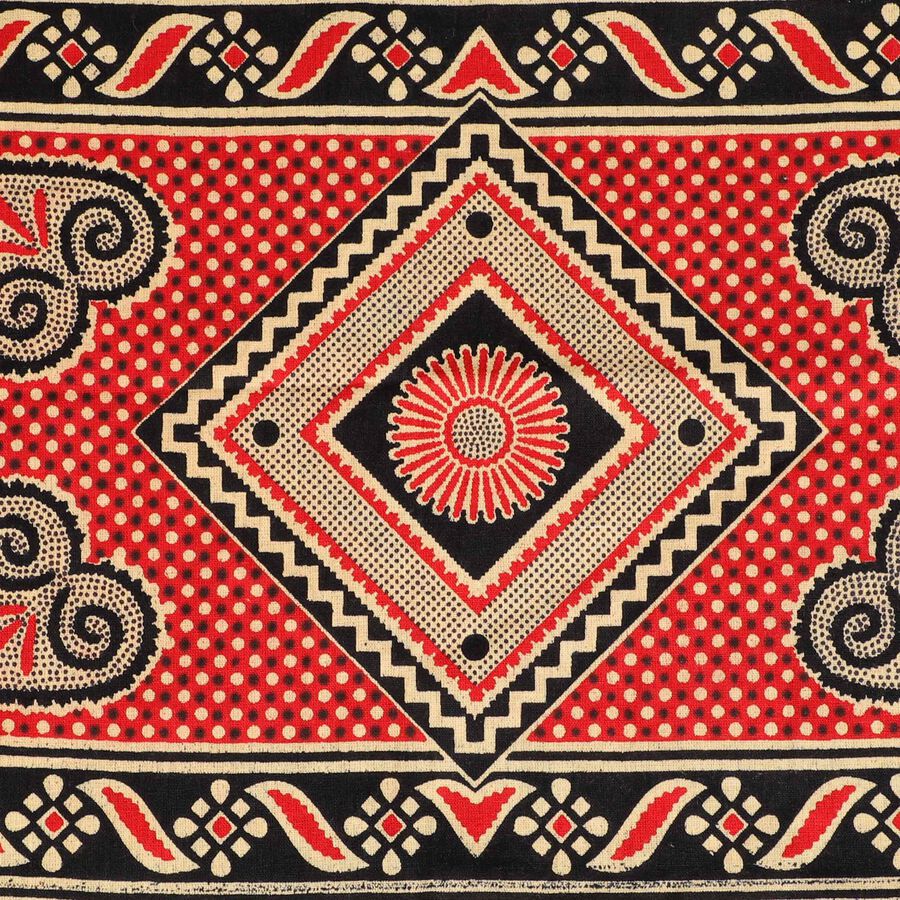 Red Cotton Pillow Cover, , large image number null