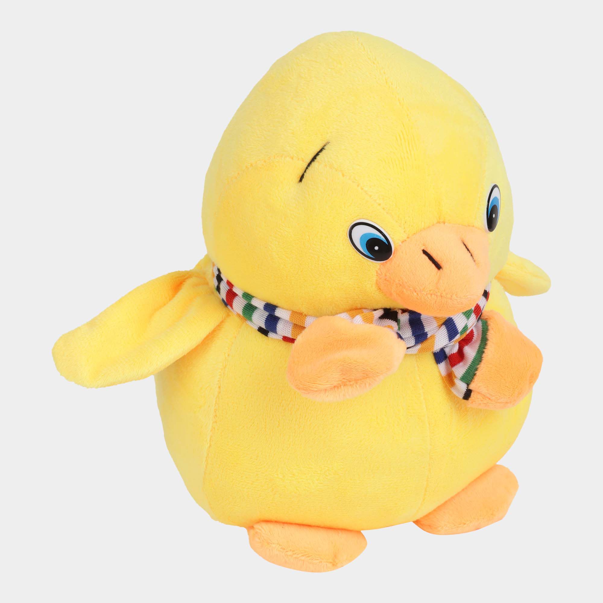 Yellow shop soft toy