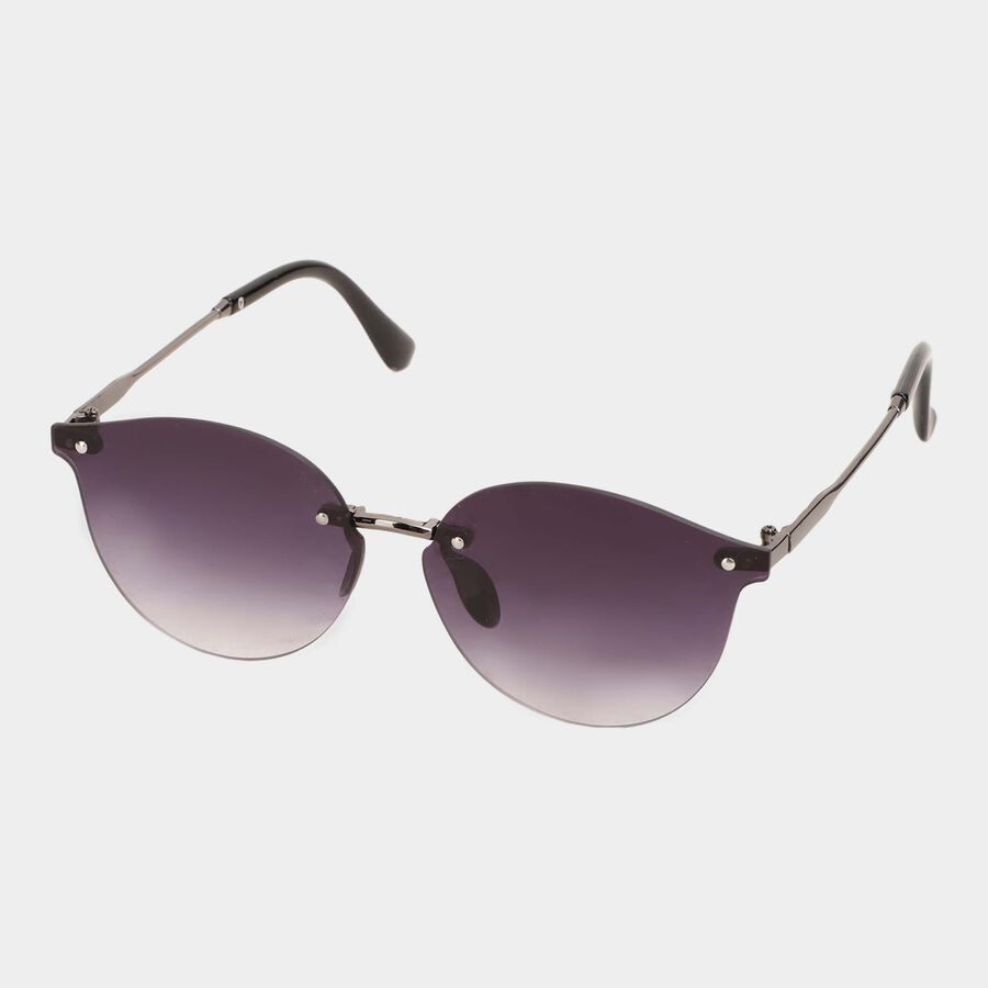 Women's Metal Gradient Square Sunglasses, , large image number null