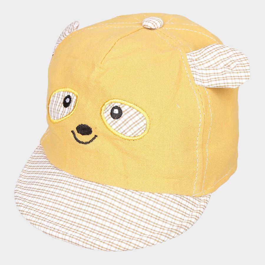 Kids' Yellow Nylon Cap, , large